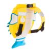 Trunki PaddlePak Blowfish rygsæk i gul set bagfra