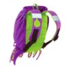 Trunki PaddlePak Octopus rygsæk i lilla set bagfra