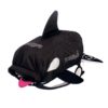Trunki Paddle Whale rygsæk i sort set forfra